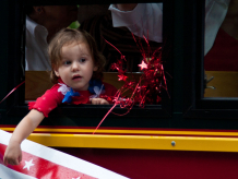 Parade in Evanston, Il