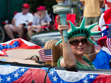 Parade in Evanston, Il