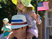 Parade in Evanston, Il
