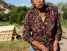 Elderly Fruit farmer